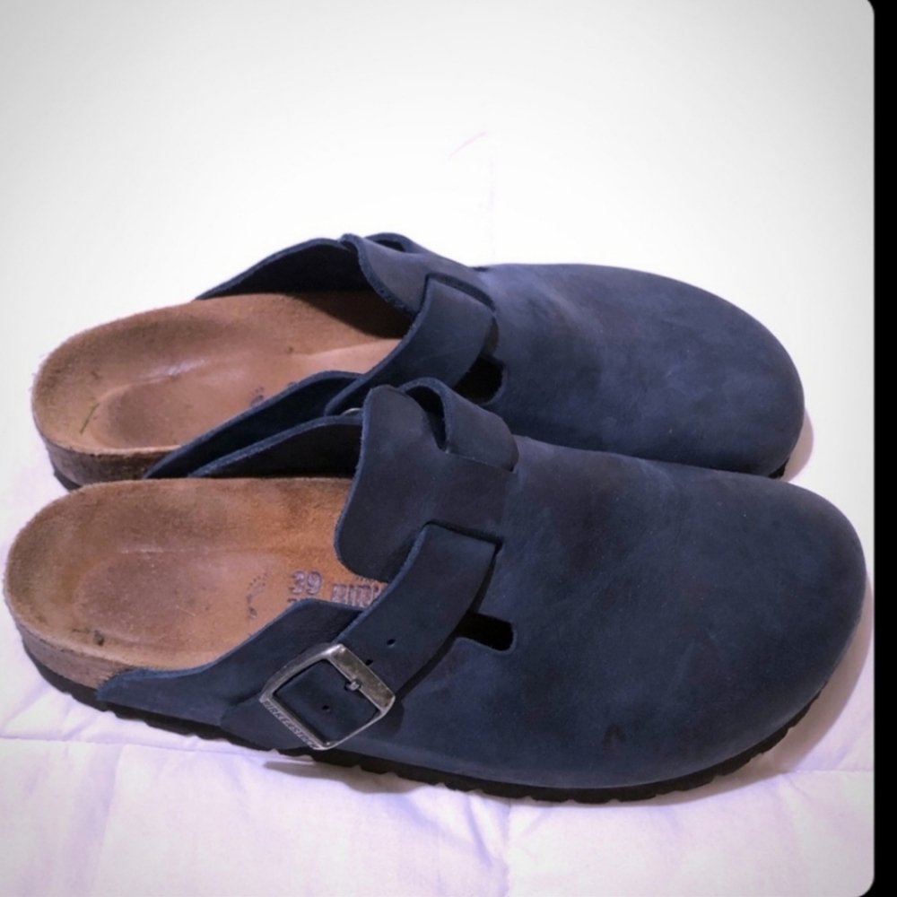 Birkenstock Navy Bluu Boston
